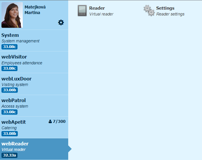 Modul webReader