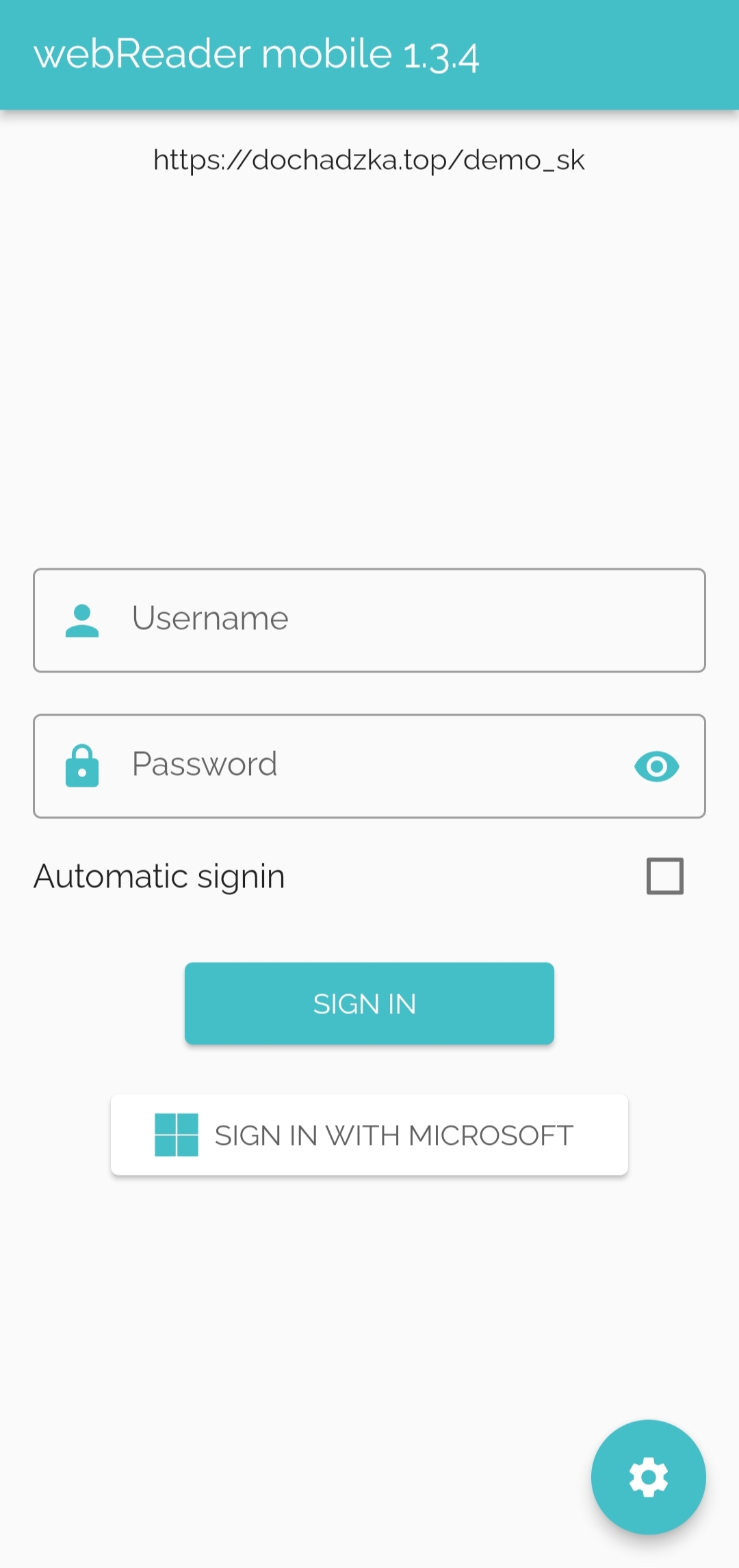 Logging in to work