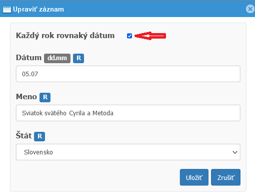Nový sviatok