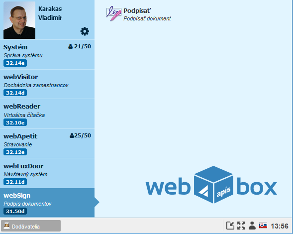 Modul webSign