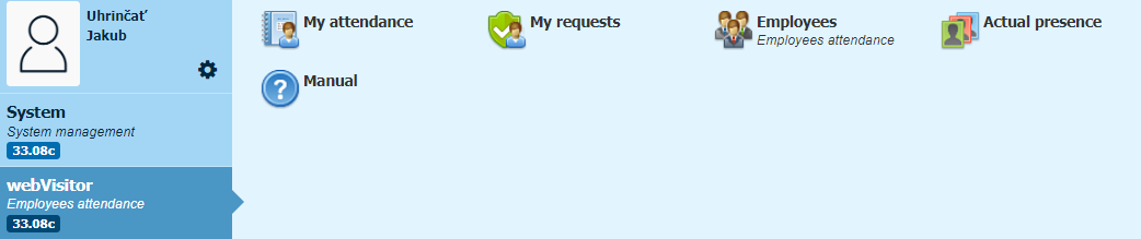 Browser screen